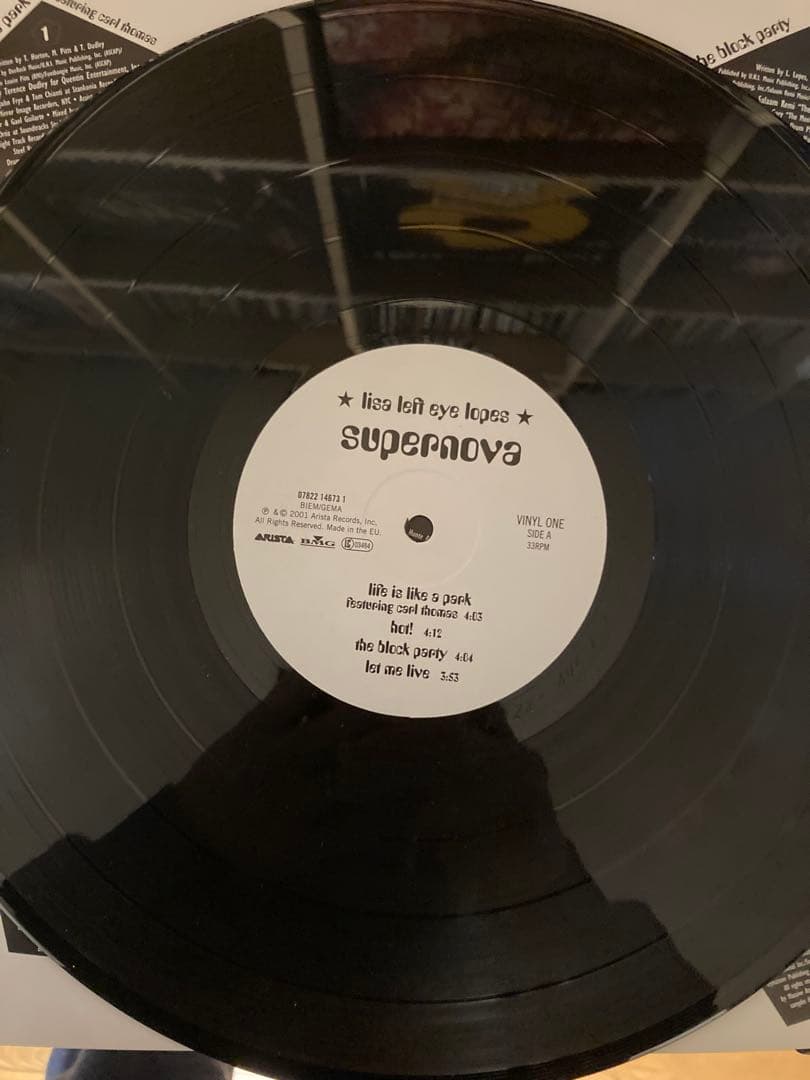 Lisa 'Left Eye' Lopes Supernova2LP レコード