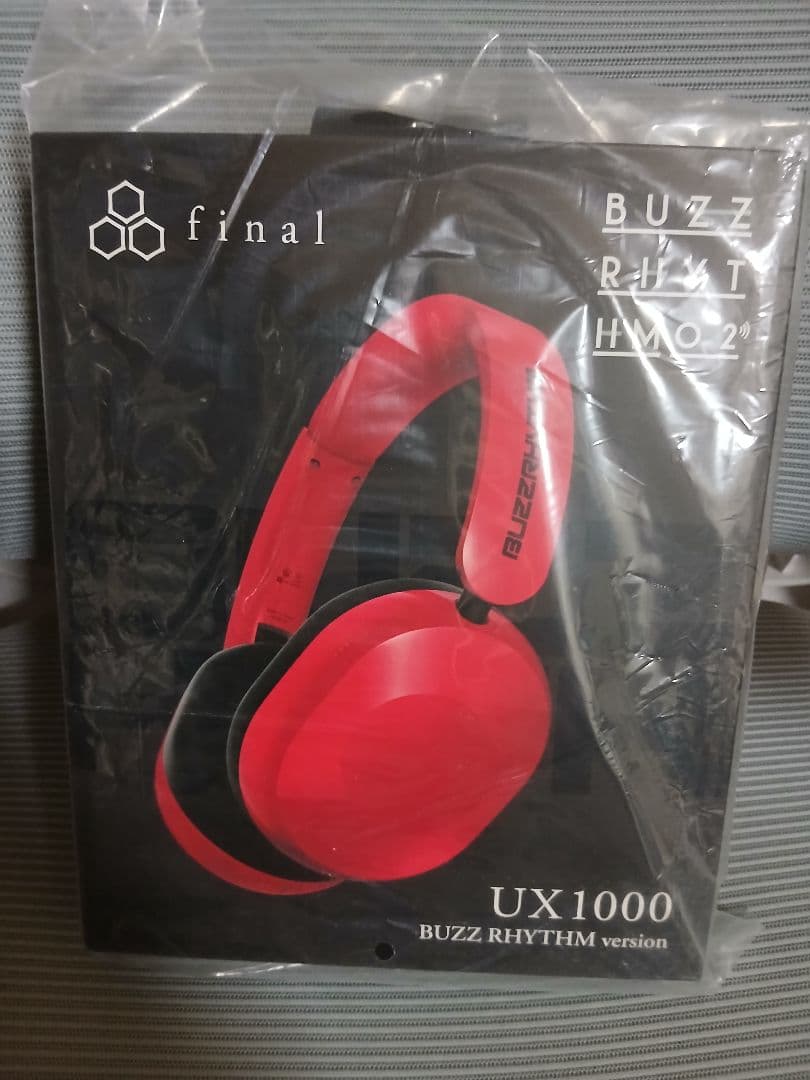 ファイナル(final) UX1000 BUZZ RHYTHMコラボモデル