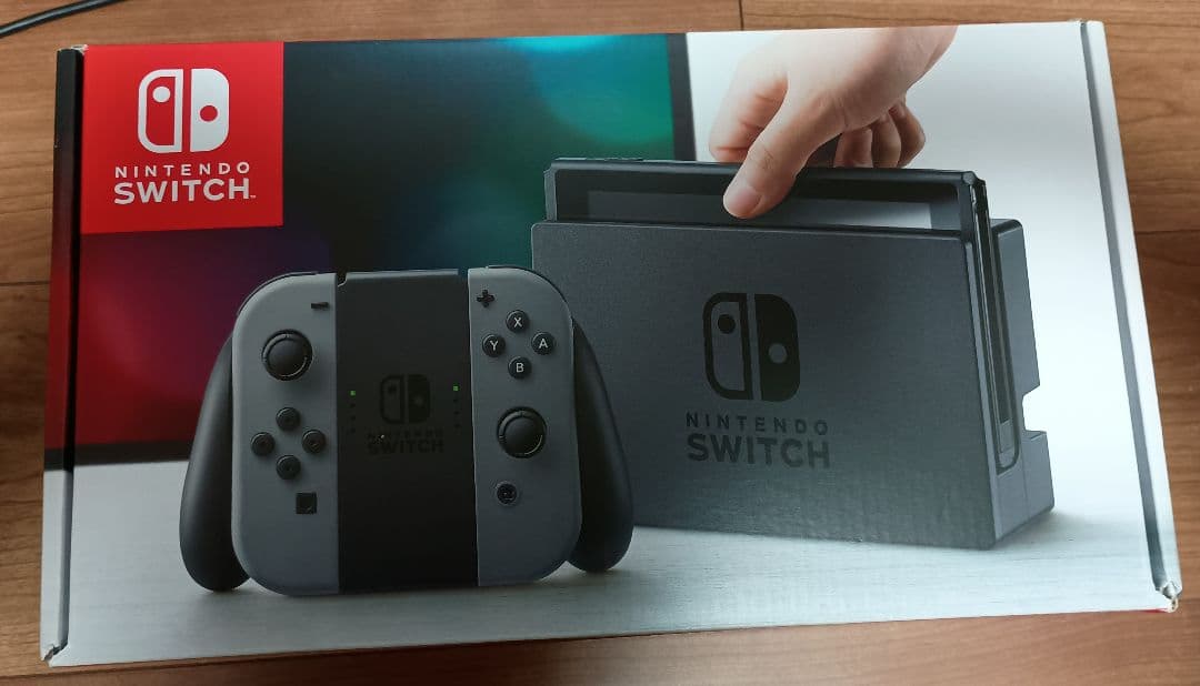 Nintendo Switch 本体 グレー 付属品完備 コントローラー付