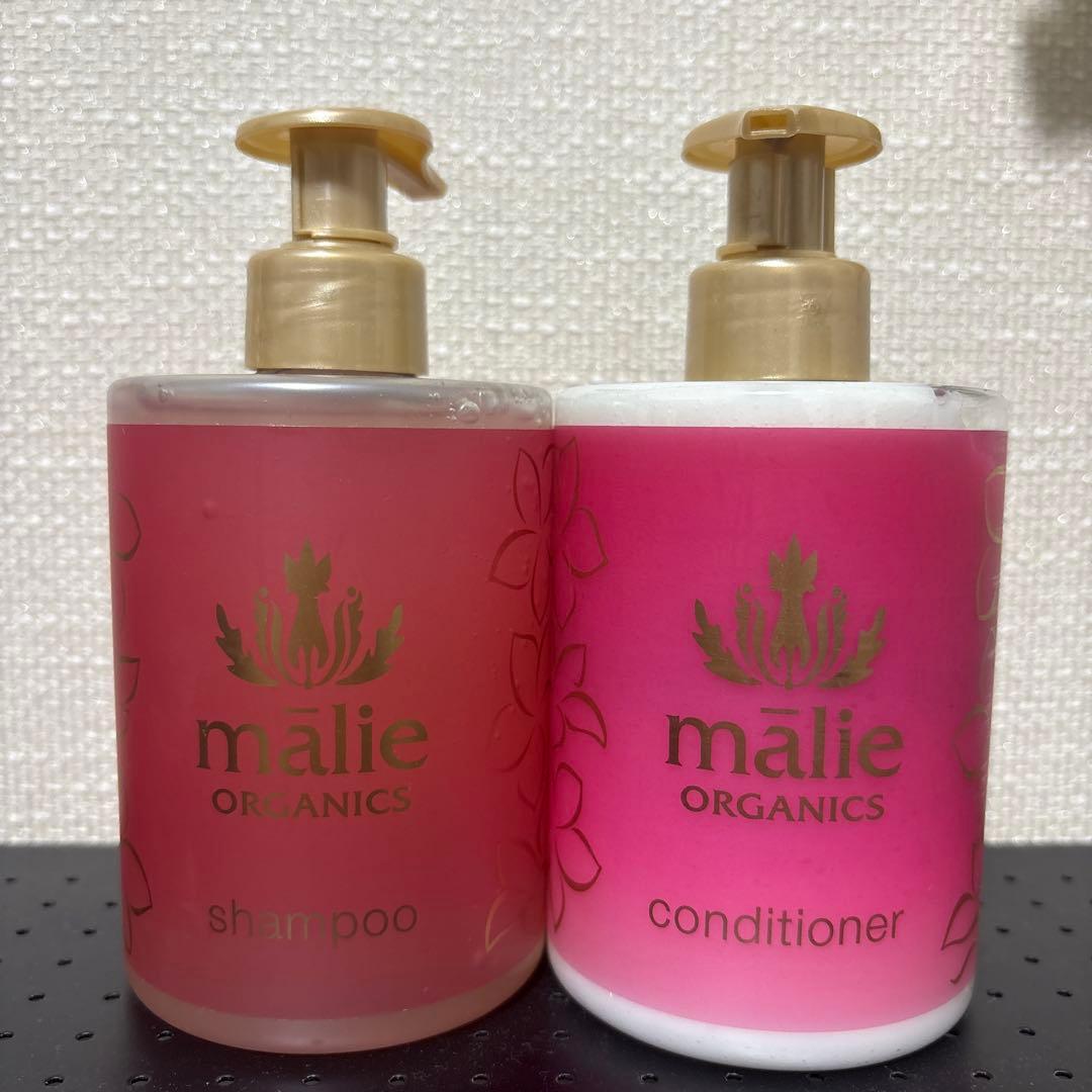 malie organics プルメリア シャンプー&コンディショナー