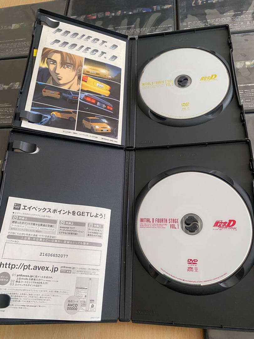 頭文字D DVD1〜12＋バトルステージ