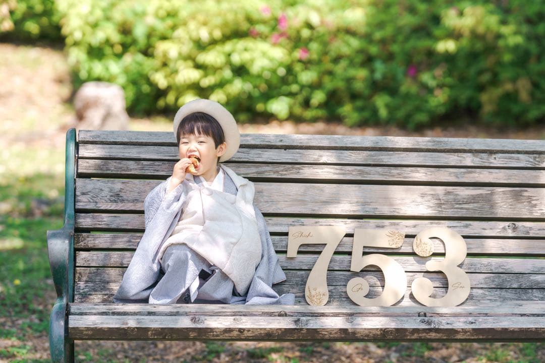 ✴︎専用ページ✳︎花柄の七五三レターバナー　木製　753 撮影アイテム