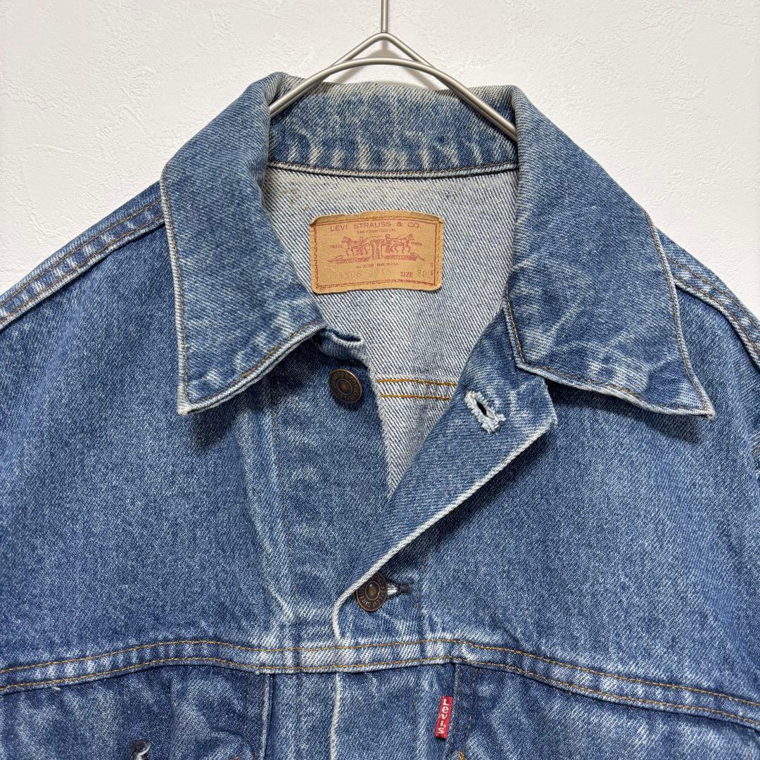 【リーバイス】Levi's 80sUSA製71506ヴィンテージデニムジャケット