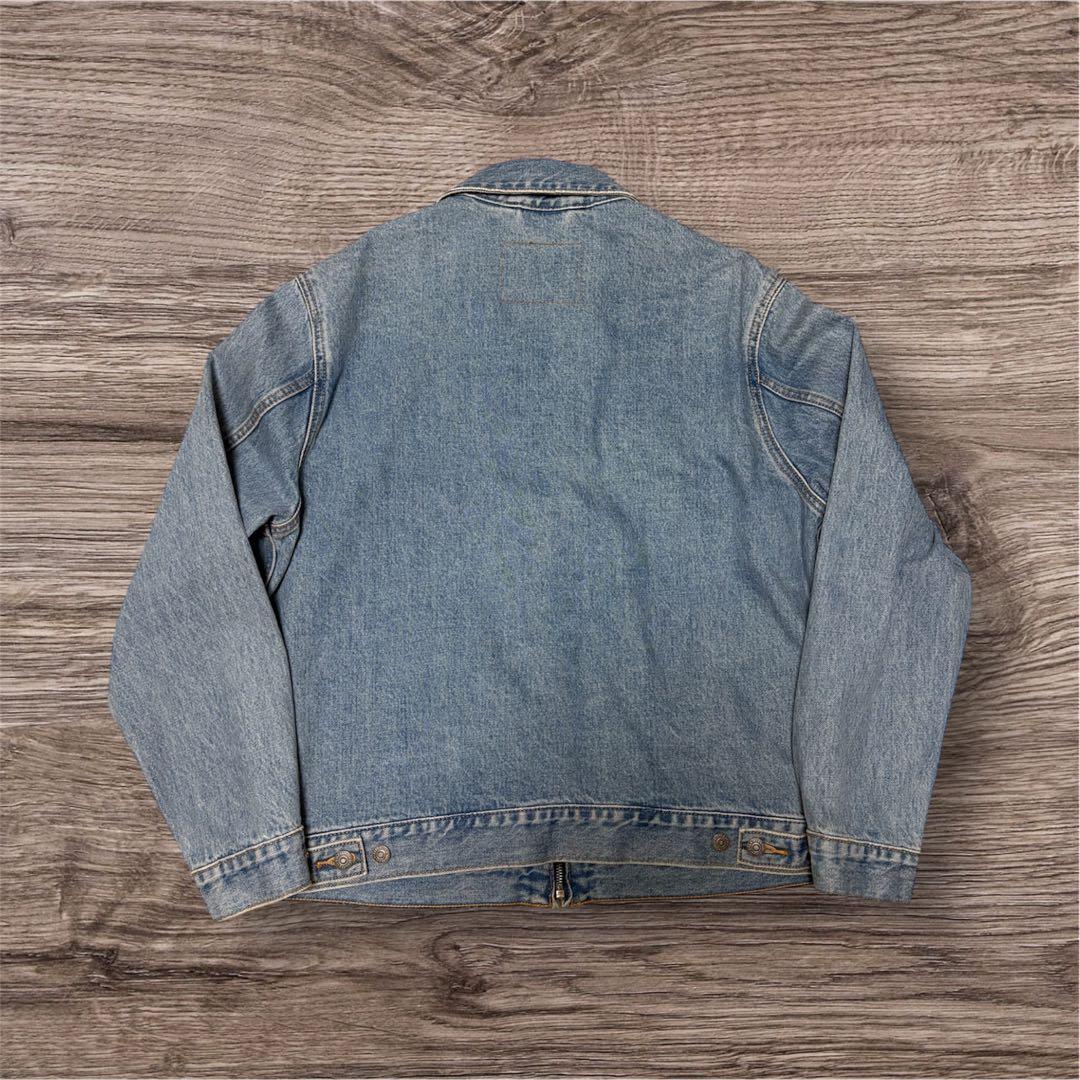 Levi’s デニムジャケット ジップアップ ワークジャケット カンボジア製 M