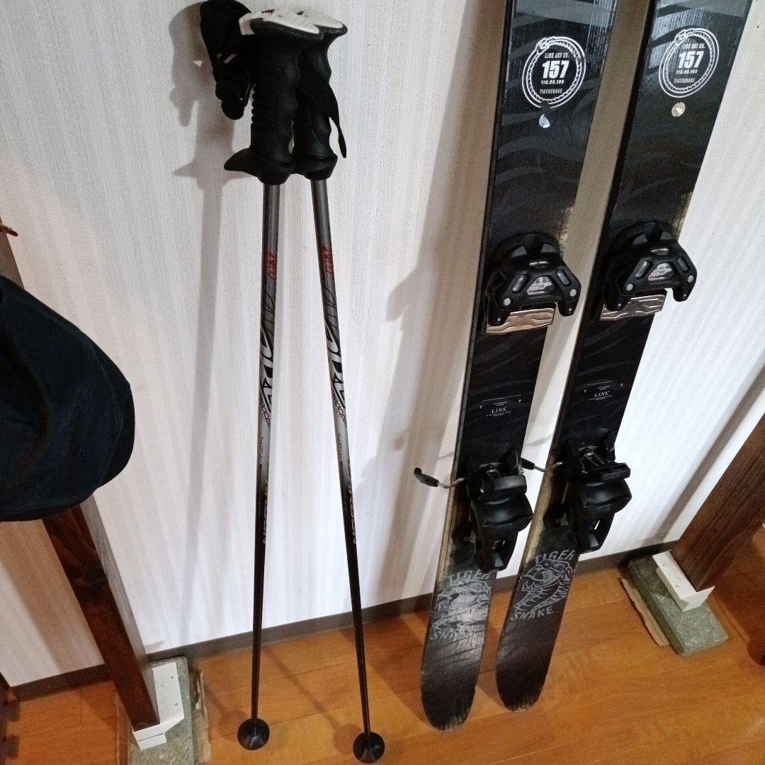 LINE スキー 157cm Tigersnake