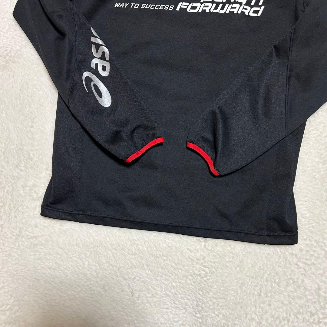 asics A77 ジャージ トレーニングウェア セットアップ ブラック O