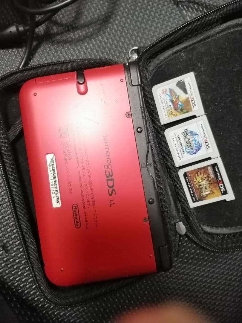 ニンテンドー3DS LLとソフト3本