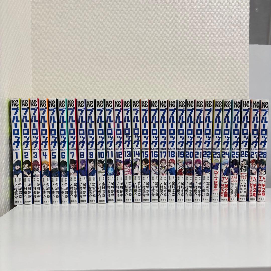 ブルーロック 1‐28巻 エピソード凪 小説 キャラクターブック セット