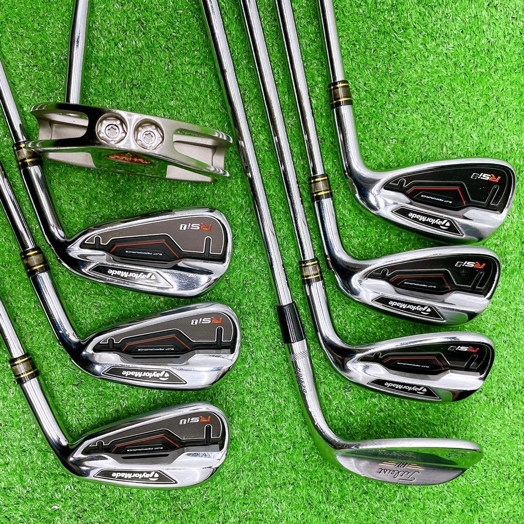 テーラーメイド　M5 M6 RSI1 メンズゴルフセット　バック新品　硬さS