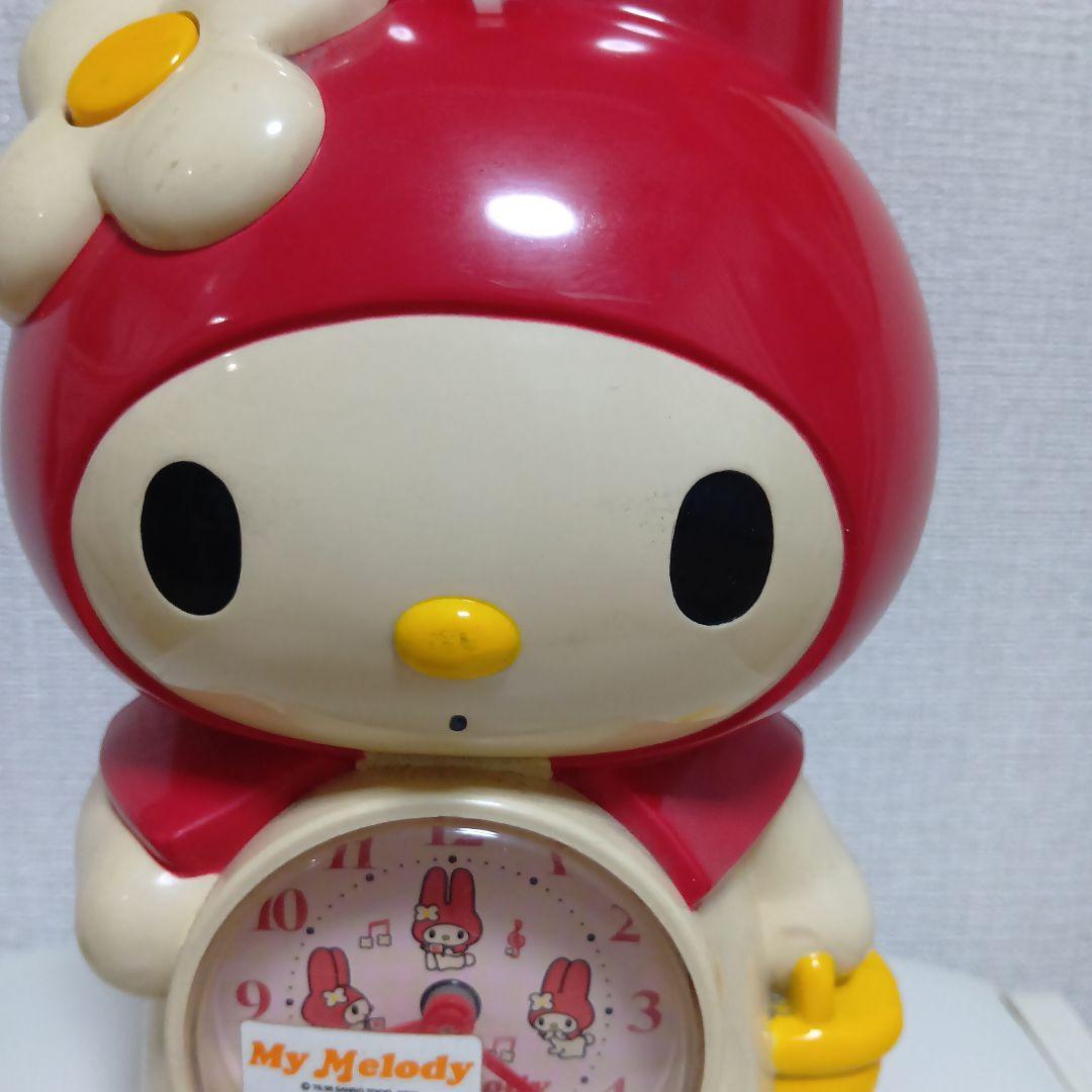 【レア】マイメロディ　しゃべる　目覚まし時計　1998年