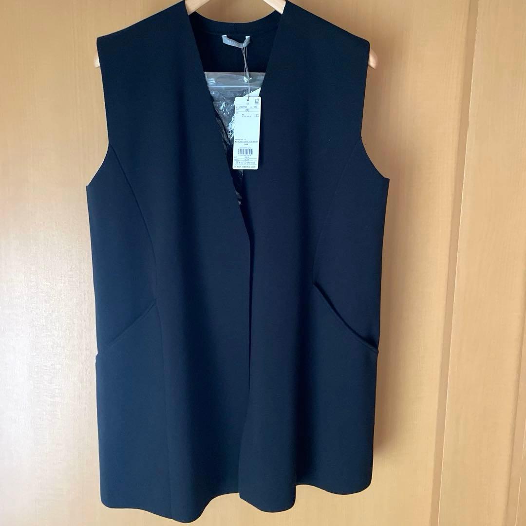 theory luxe ジレ ブラック 40