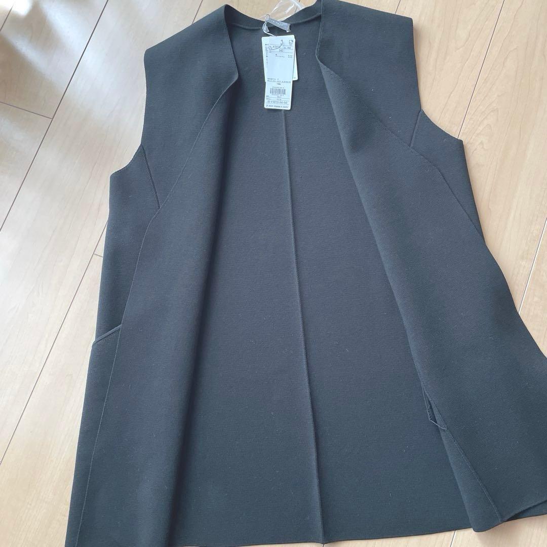 theory luxe ジレ ブラック 40