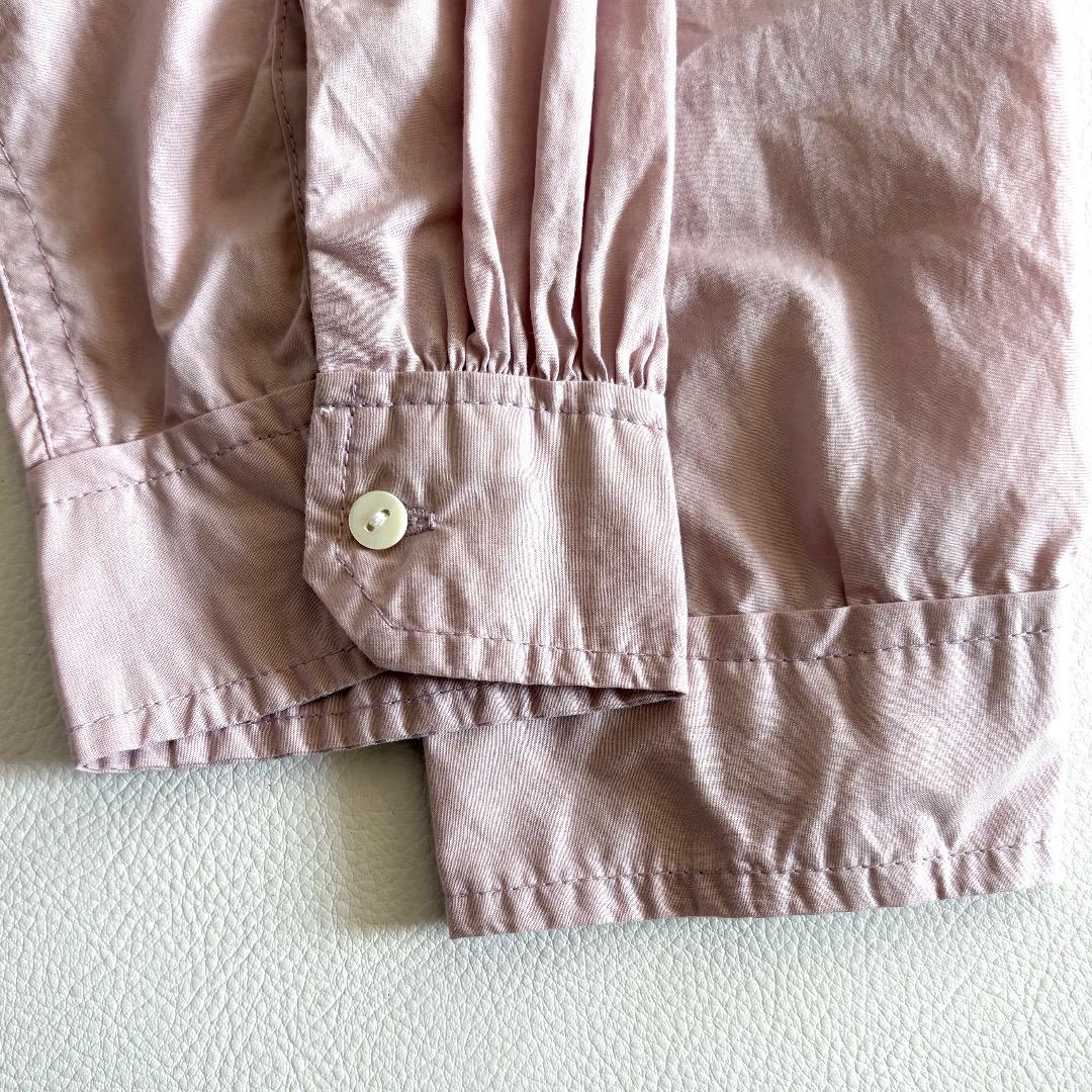 新品・美品♪ヒヨリ◆HIYORI◆コットンギャザーワンピース　バンドカラー