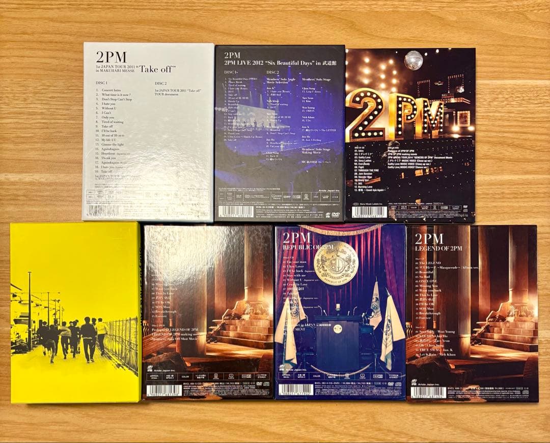 2PM CD•DVD まとめ売り