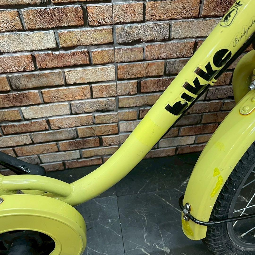 【97】子供用自転車 子供車 ブリヂストン bikke イエロー 16インチ