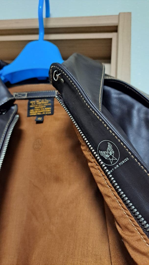 ジャケット・アウター MORGAN A-2 FLIGHT JACKET 42