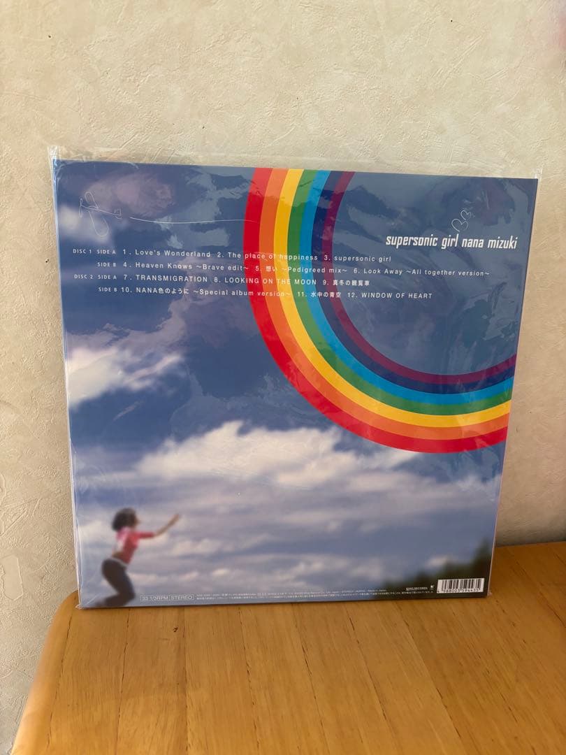 水樹奈々 supersonic girl レコード