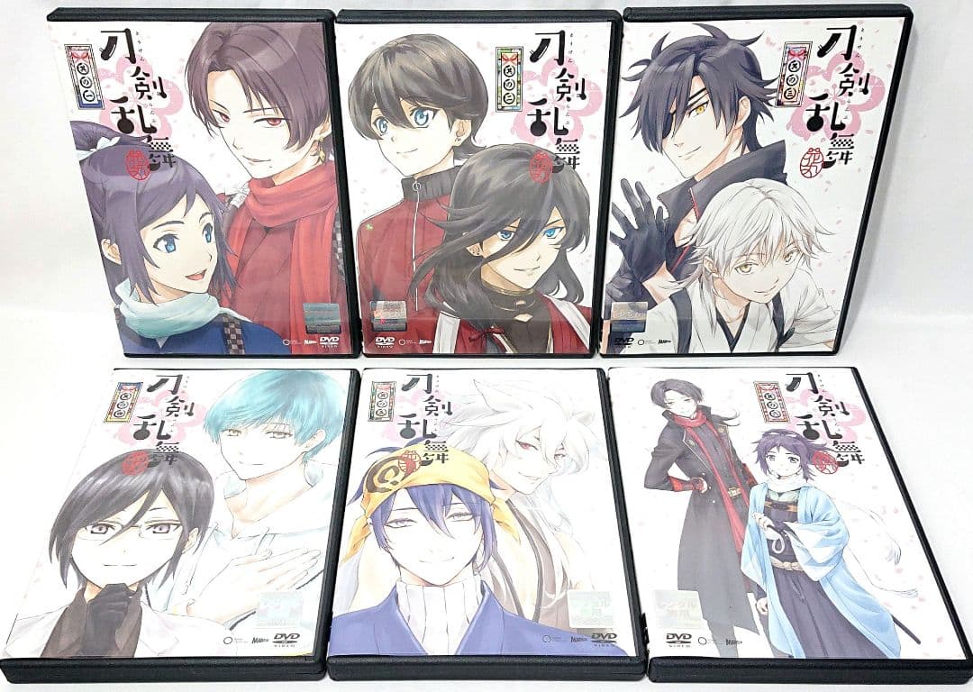 刀剣乱舞/幕間回想録【1期+2期+3期】DVD 全19巻