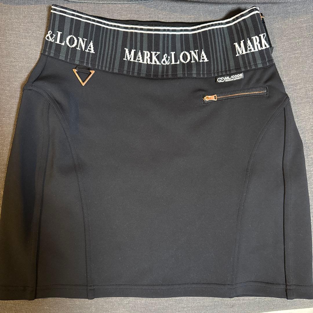 MARK&LONA レディース ゴルフスカート ブラック