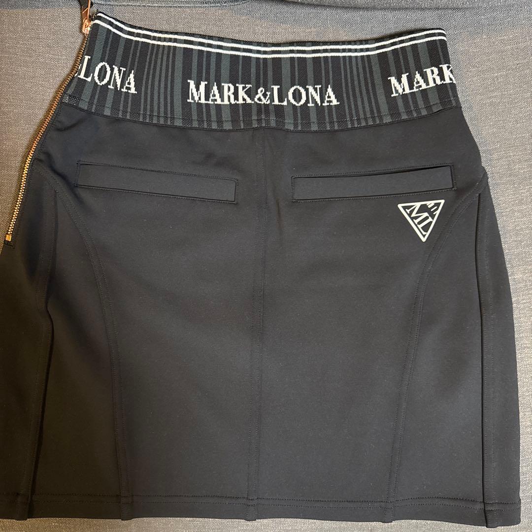 MARK&LONA レディース ゴルフスカート ブラック
