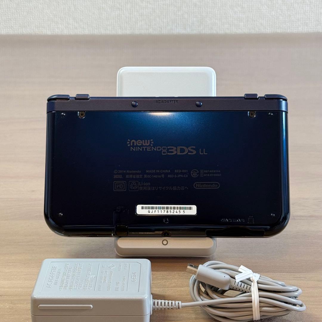 4-273 Newニンテンドー3DS LL メタリックブルー 上IPS