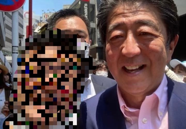 安倍元総理の色紙+事件5日前の生写真❗️❗️
