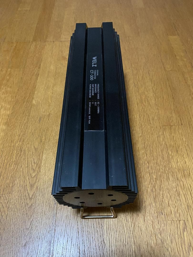WELZ CT-300 1ｋWダミーロード　取説、箱付き