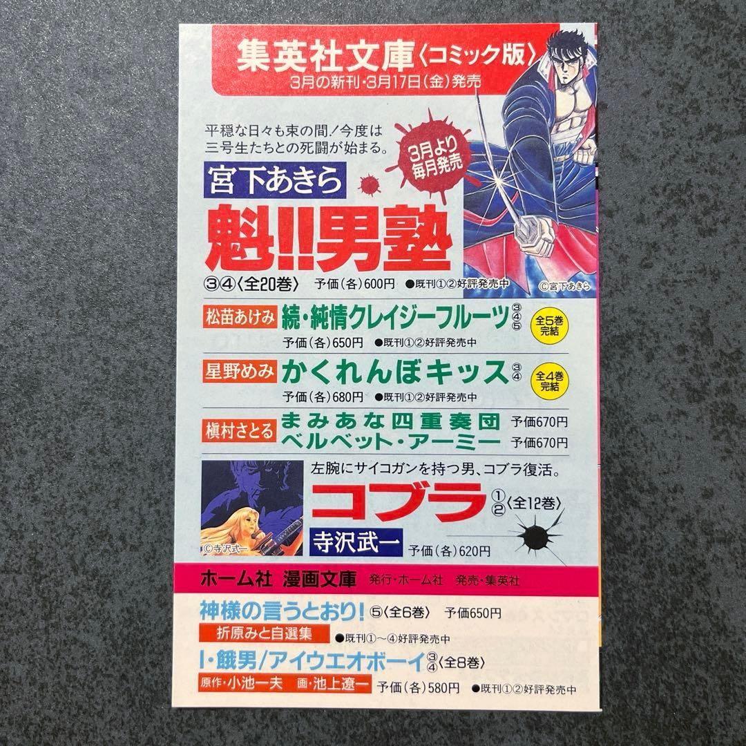 NARUTO 1巻 初版本 封入品 集英社のコミックスニュース チラシ 一巻