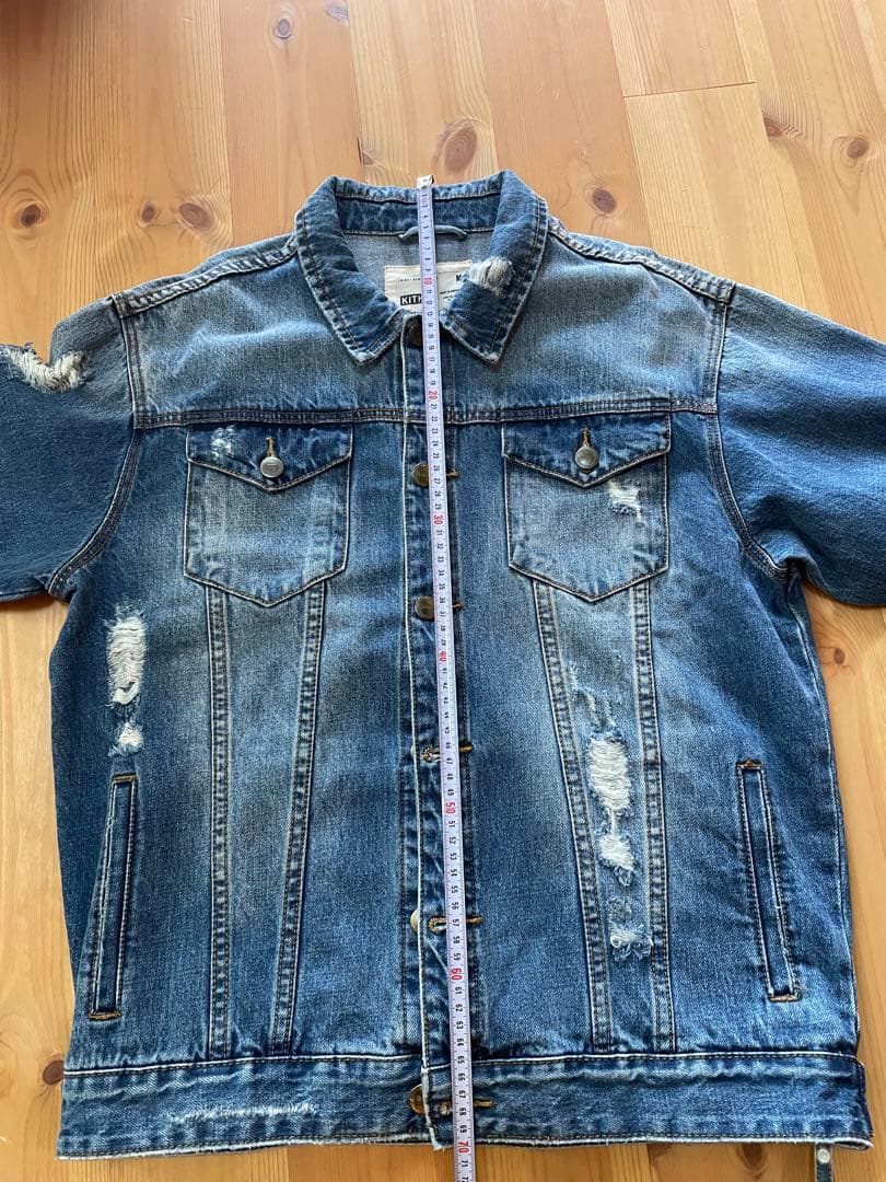 KITH ダメージ加工 デニムジャケット M