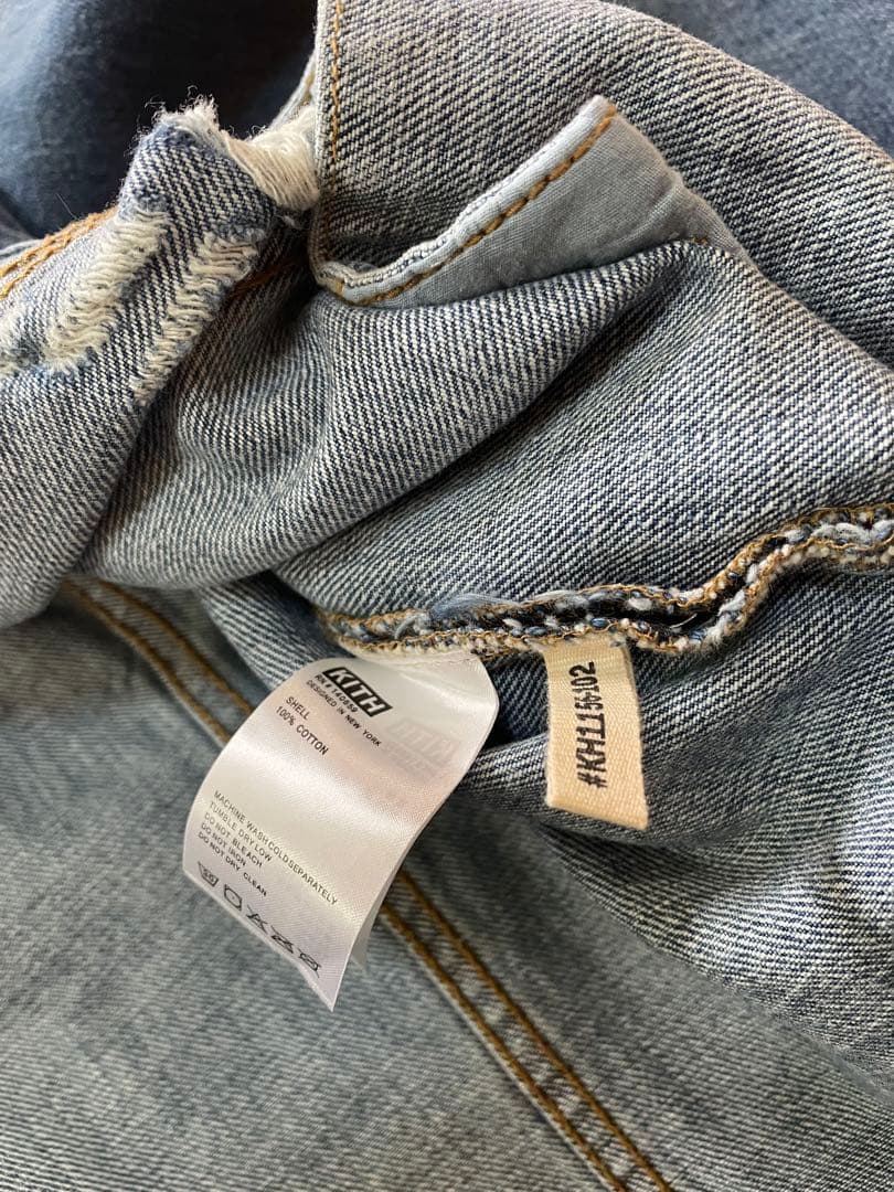 KITH ダメージ加工 デニムジャケット M