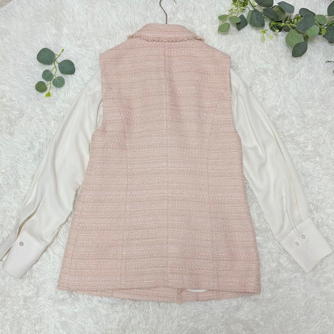 極美品★エポカ　ファンシーツィードジレ　今期品
