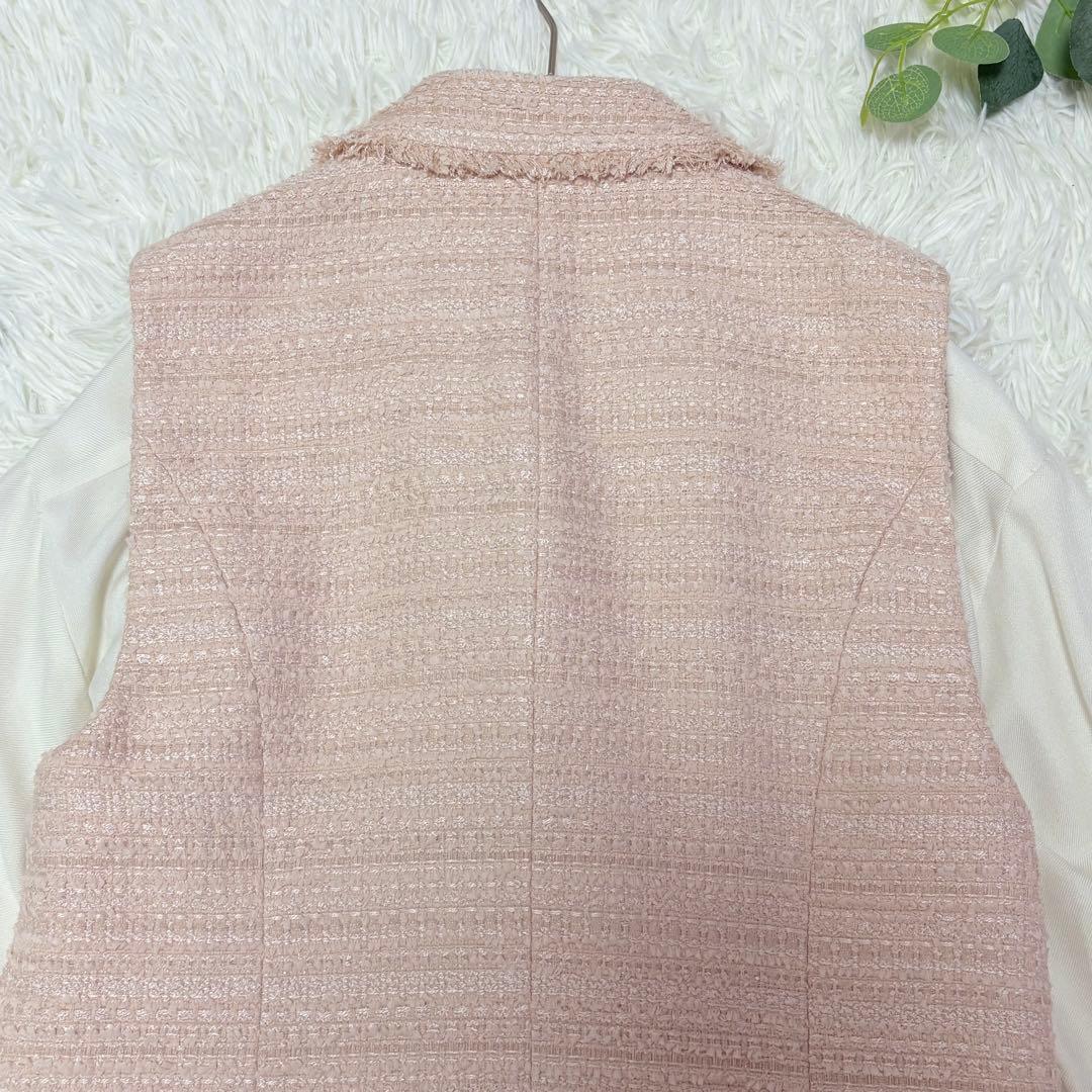 極美品★エポカ　ファンシーツィードジレ　今期品