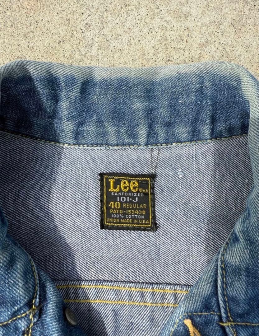 Lee 101-J 70s デニムジャケット 40 REGULAR