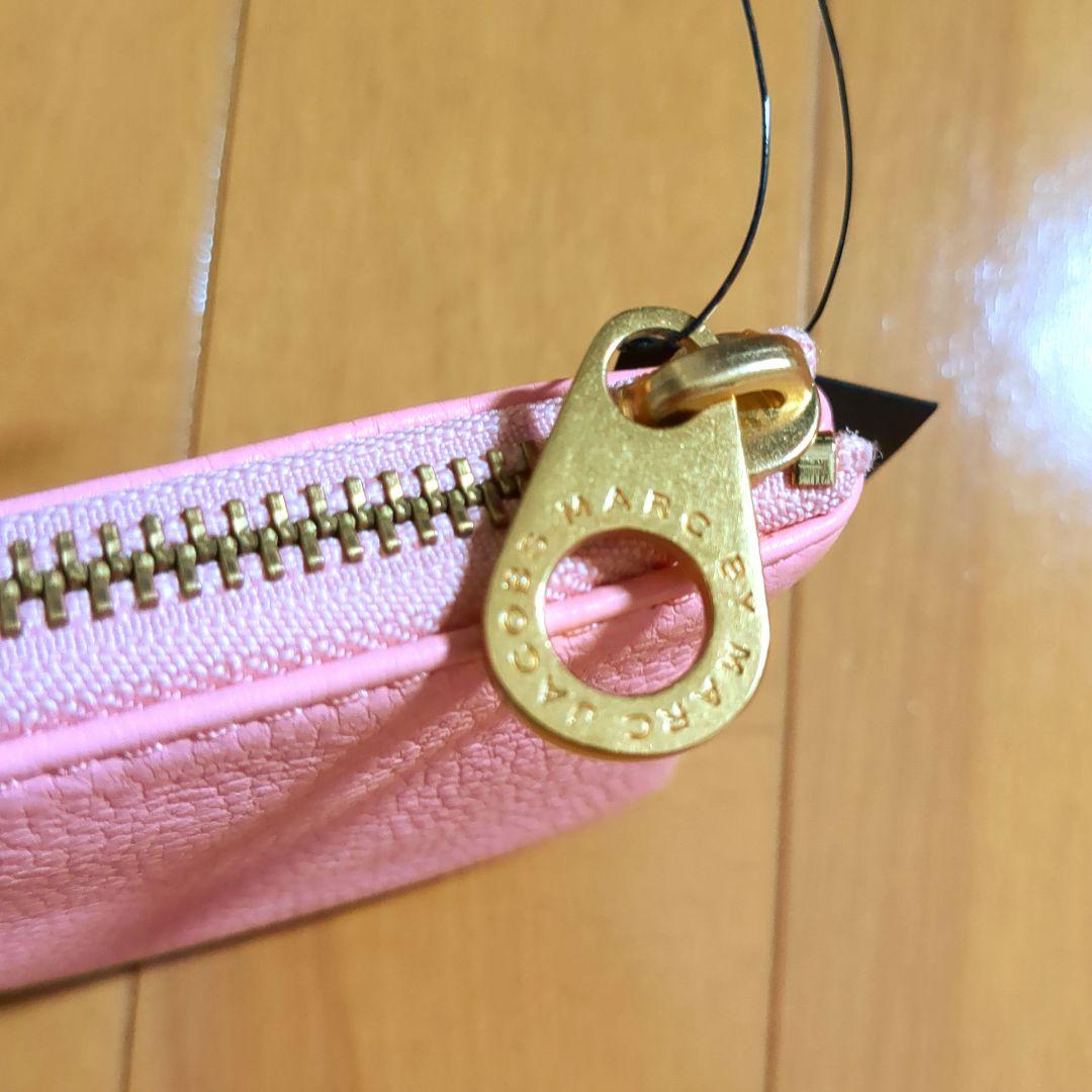 MARC BY MARC JACOBS キーポーチ アプリコットローズ