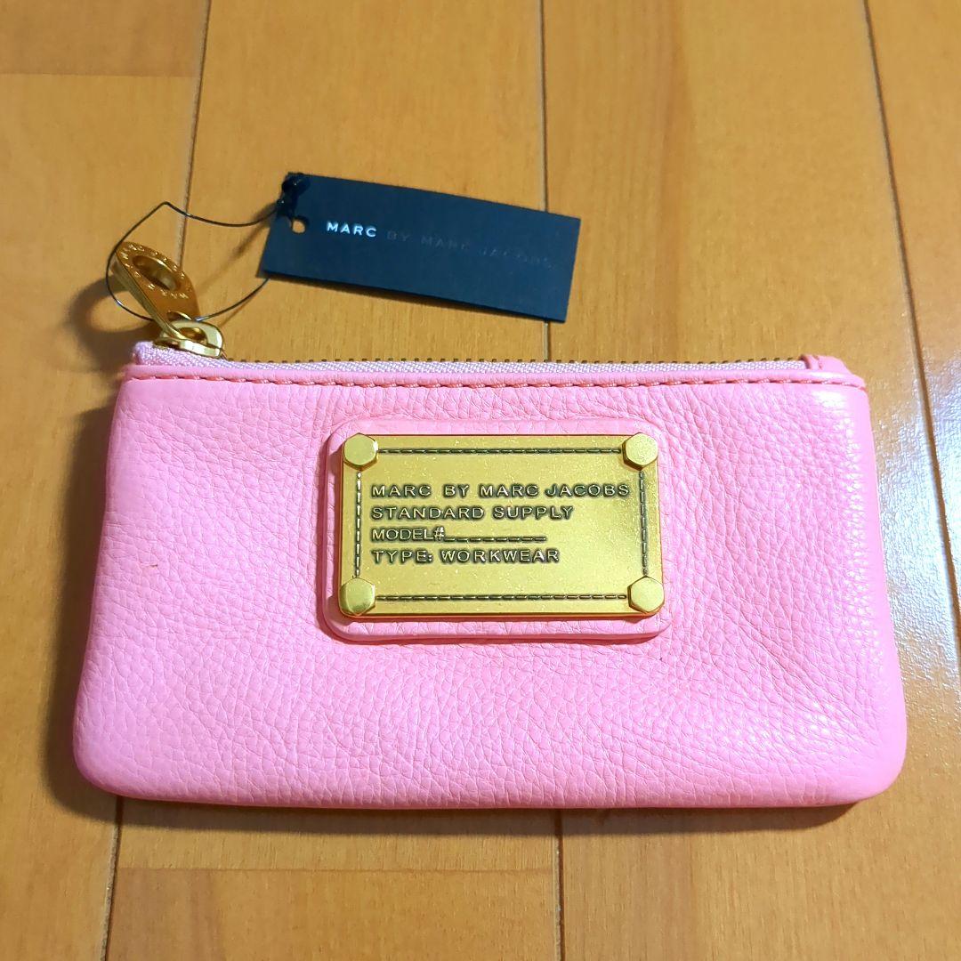 MARC BY MARC JACOBS キーポーチ アプリコットローズ