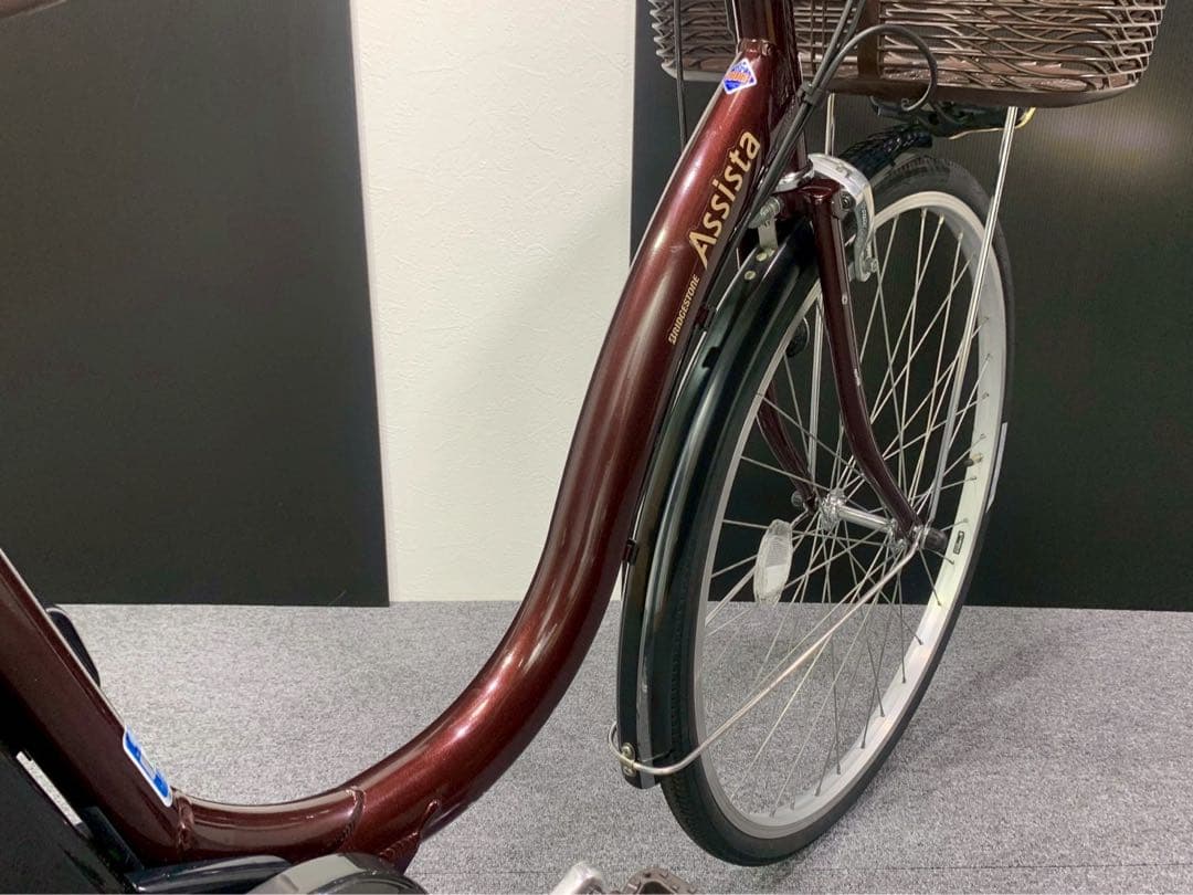 のん　電動自転車 ブリヂストン Assista 26インチ 美品№6884