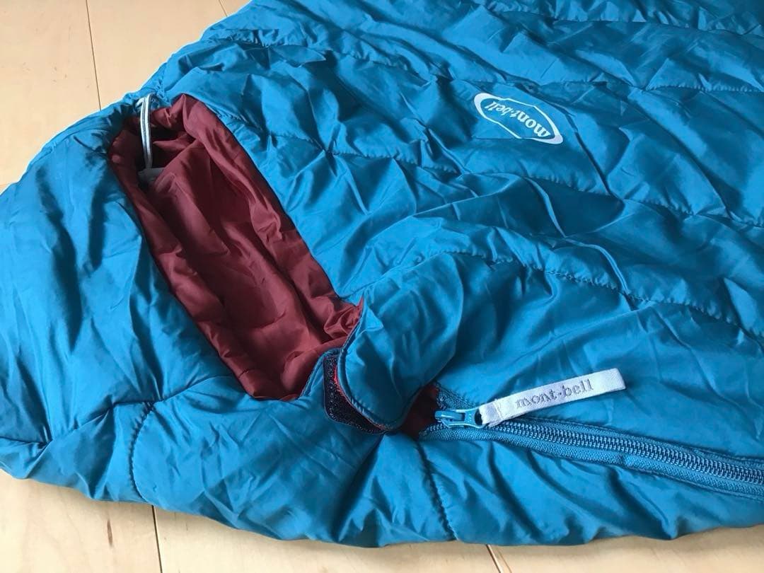 Mont-bell 寝袋 Spiral Hollow Bag Kids