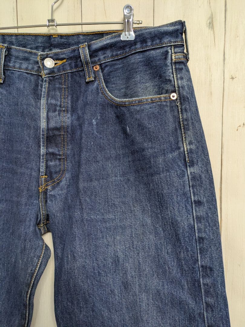 Levi's 501 ストレートデニム W34 L32　j04