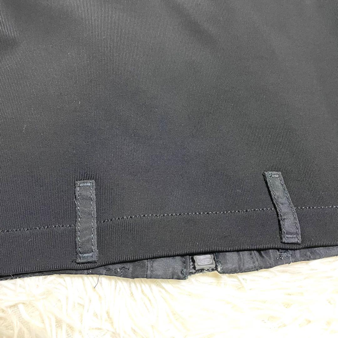 【美品】 PRADA ベスト ジレ トップス ジップ ファスナー イタリア製 黒