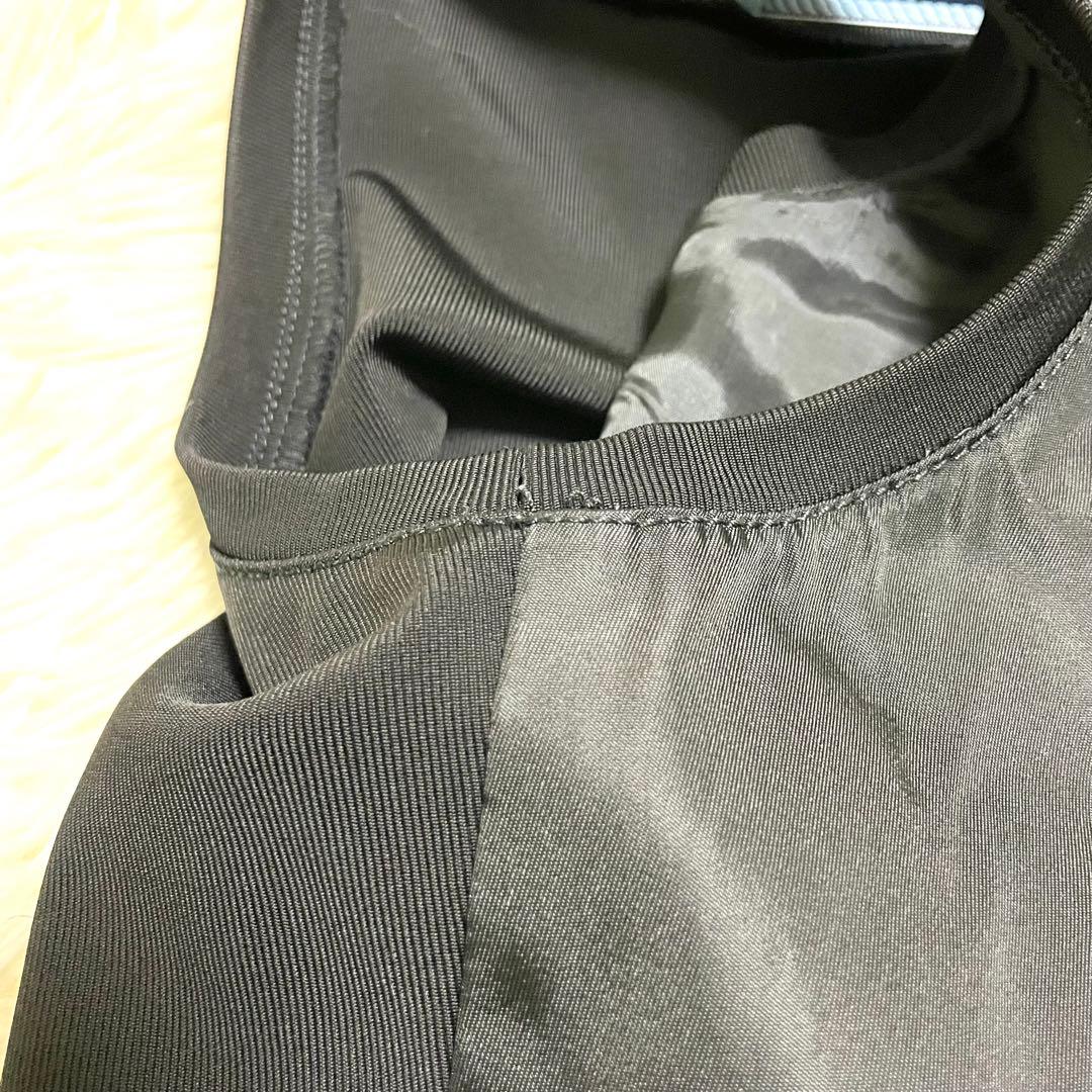 【美品】 PRADA ベスト ジレ トップス ジップ ファスナー イタリア製 黒