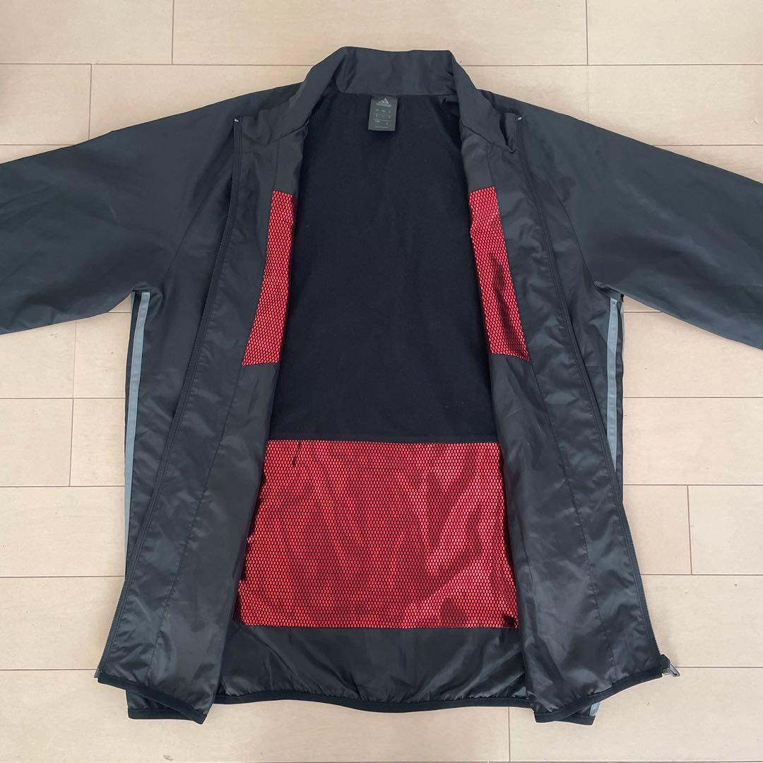 アディダス adidas ウェア上下セット Oサイズ climastorm 黒