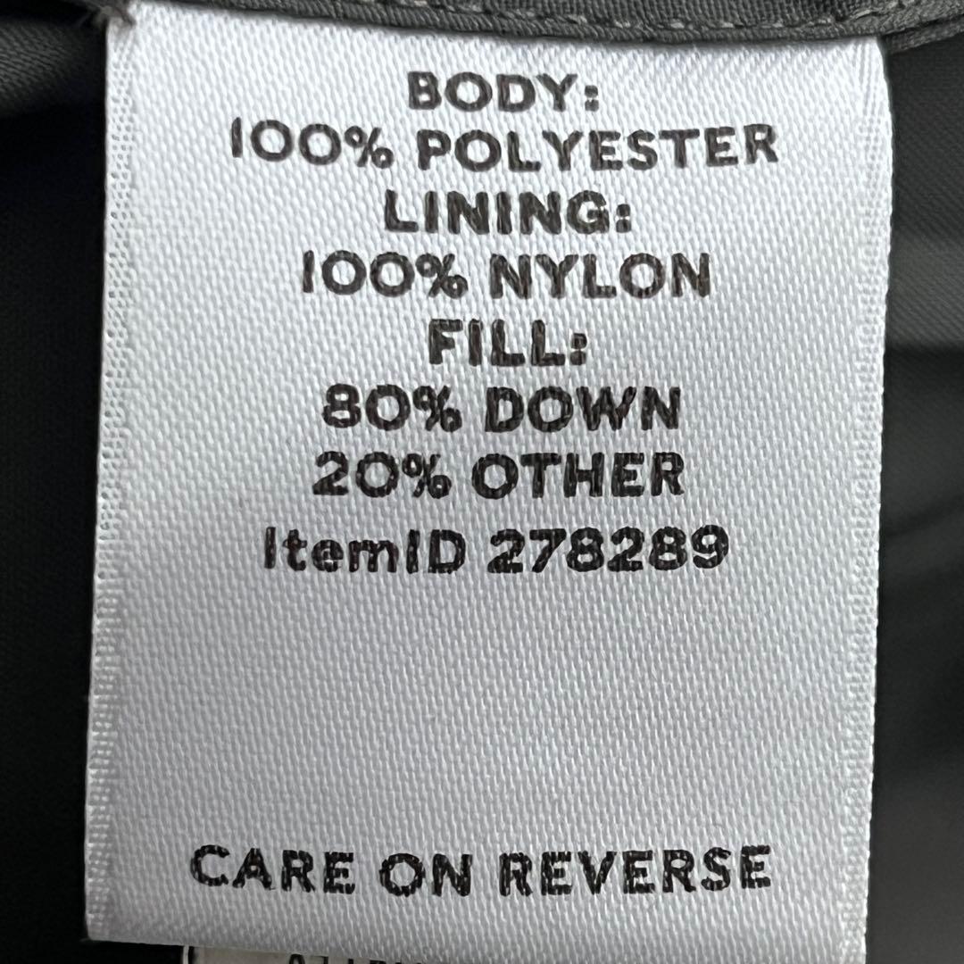 美品✨L.L.Bean エルエルビーン　 ダウン ベスト　筆記体タグ