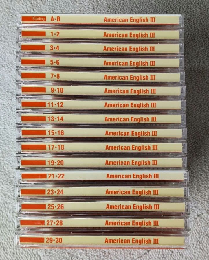 ピンズラー　英会話　American English III CD 16枚セット