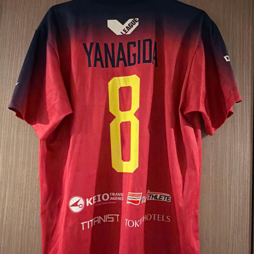 オーセンティックユニフォーム　柳田将洋　YANAGIDA 8