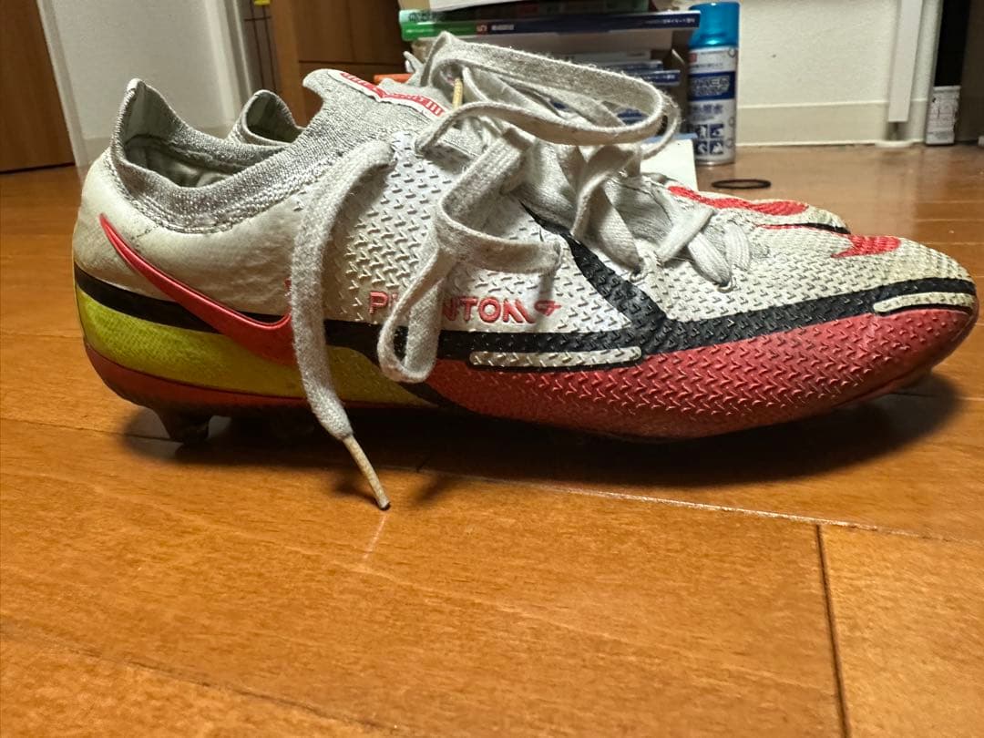 Nike サッカーシューズ スパイク ホワイト/レッド