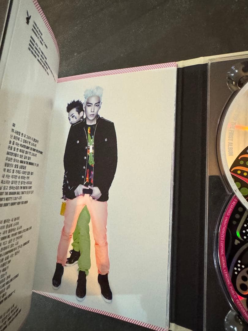 GD&TOP BIGBANG CD DVD 美品　THE FIRST ALBUM
