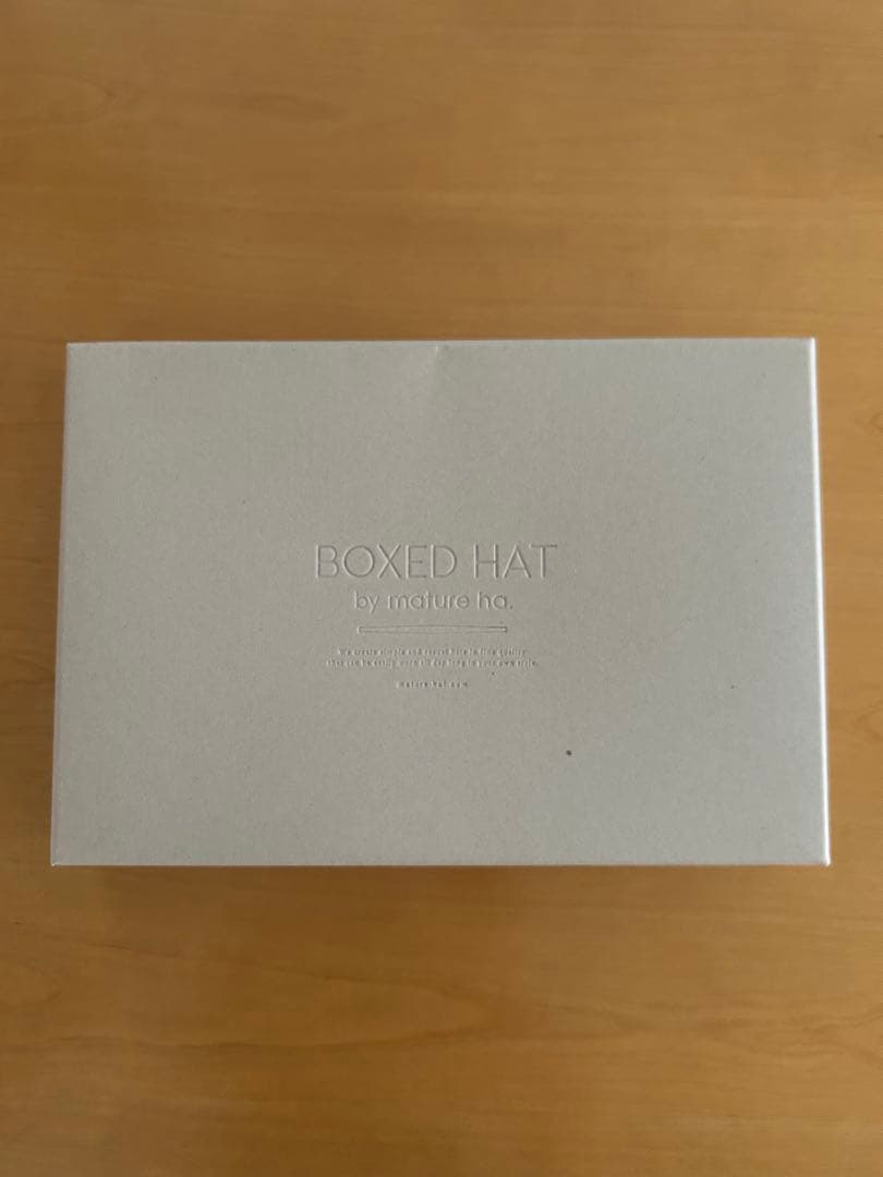 マチュアーハ BOXED HAT mbox-101 ブラック