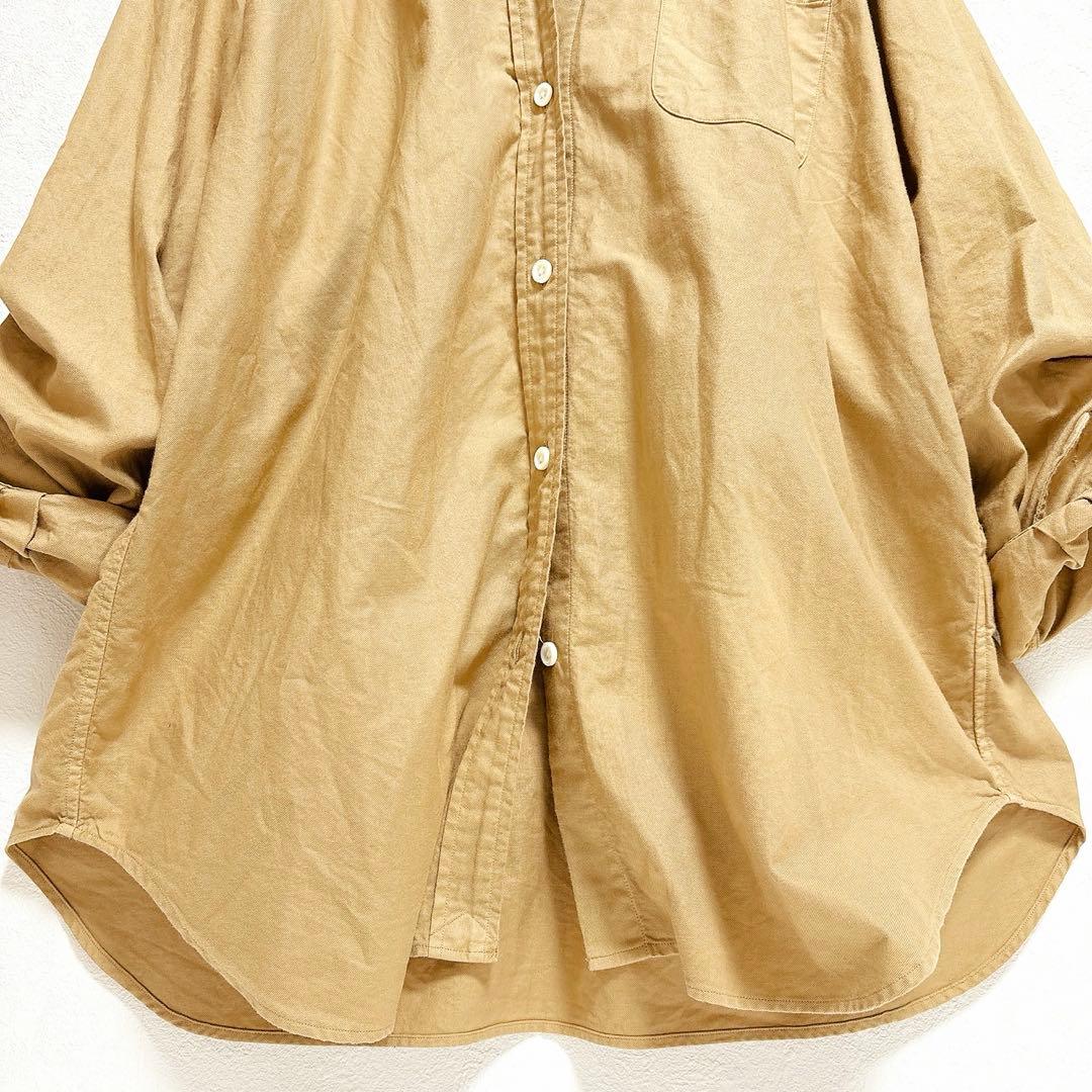 ドゥーズィエムクラス OXFORD BD シャツ ベージュ
