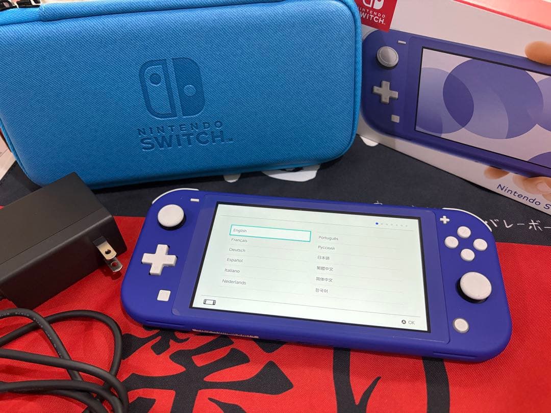 ま*い様 Nintendo Switch Lite ブルー 本体