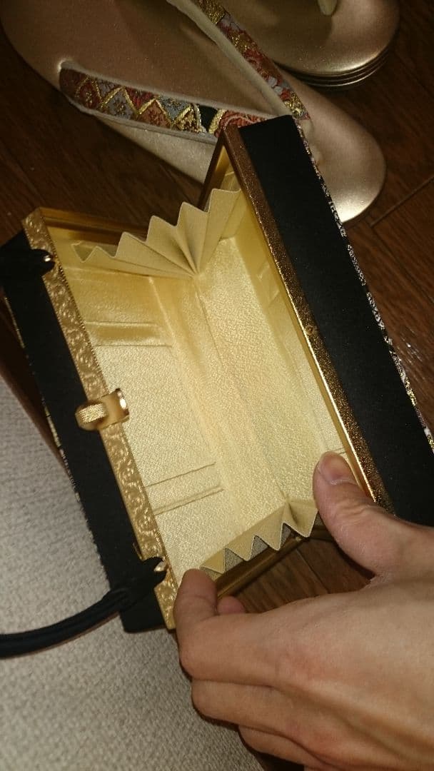 白梅 振袖 草履バッグ フリーサイズ